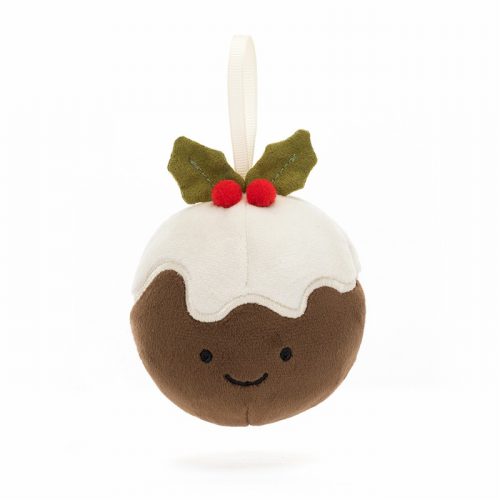 FFH6CP_1.jpg Festive Foll Chistmas Pudding - Image 1