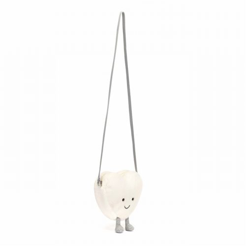Amuseables Cream Heart Bag - Image 2