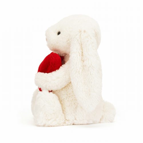 Bashful Red Love Heart Bunny - Image 4