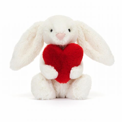 Bashful Red Love Heart Bunny Little - Image 2