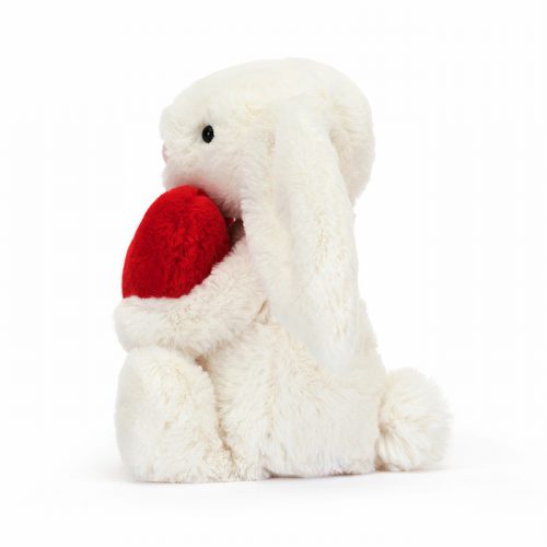 Bashful Red Love Heart Bunny Little - Image 4